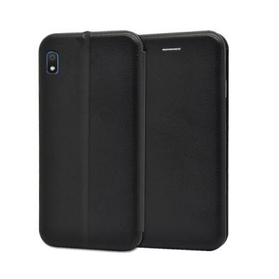 Husa Flip Cover Magnetic Pentru Samsung galaxy A10, A105, Negru foto