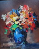 Nicolae Ambrozie (1931 &ndash; 2016) - Vas cu flori