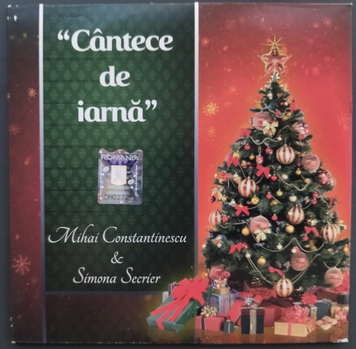 CD ORIGINAL: MIHAI CONSTANTINESCU &amp; SIMONA SECRIER - CANTECE DE IARNA (2014)