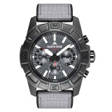 Ceas sport NORTH EDGE BLAZE, Solar Powered, Quartz, carcasa aliaj zinc, curea TPR+Nylon, sticla minerala, 5ATM