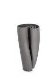 Cumpara ieftin Vaza flori ceramica gri Maeli 13x26.5 cm