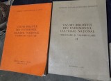 Valori Bibliofile Patrimoniu Cultural National, 2 Vol. (1980/1983) - Carte Stiinta, 440+560 pagini