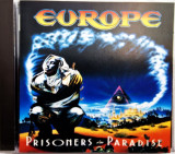 Europe &lrm;&ndash; Prisoners In Paradise 1991 NM / NM album CD _ Epic Austria hard rock