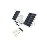 Lampa LED cu panou solar 100W proiector 300W baterie 3,2V/40Ah Cod: BK87488 Automotive TrustedCars, Oem