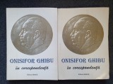 ONISIFOR GHIBU IN CORESPONDENTA (2 volume)