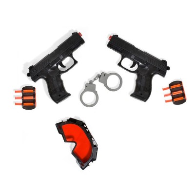 Set de joaca Accesorii Politist, arme, catuse, masca, ATU-088446 foto