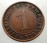 B.172 GERMANIA WEIMAR 1 REICHSPFENNIG 1932 A