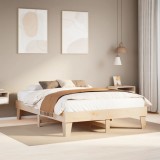 Cumpara ieftin Cadru de pat fără saltea, 160x200 cm, lemn masiv pin