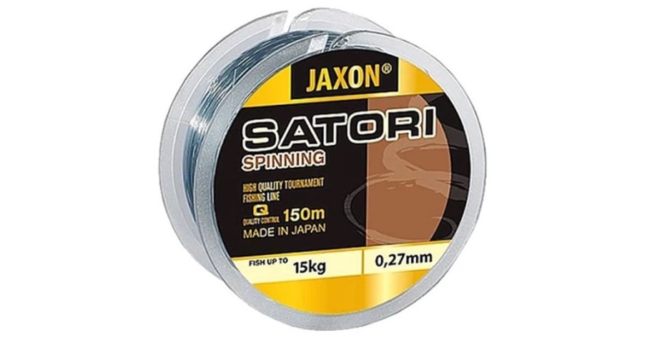 Jaxon Satori Lenza Da Pesca A Spinning 150m - Grigio Chiaro Trasparente - Alta Resistenza E Sensibilità - 2
