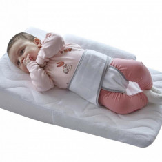 Salteluta pozitionator pentru bebelusi BabyJem Reflux Pillow (Culoare: Gri)