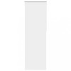 Jaluzea cu role opace alb 75x210 cm lățime material 70,7 cm