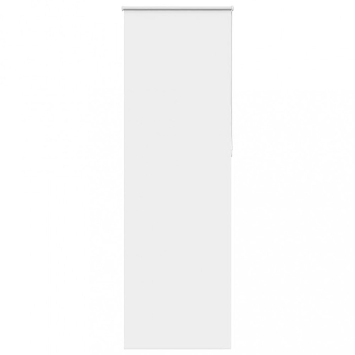 Jaluzea cu role opace alb 75x210 cm lățime material 70,7 cm