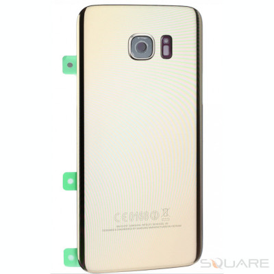 Capac Baterie Samsung Galaxy S7 Edge G935, Gold, SWAP Grad B foto