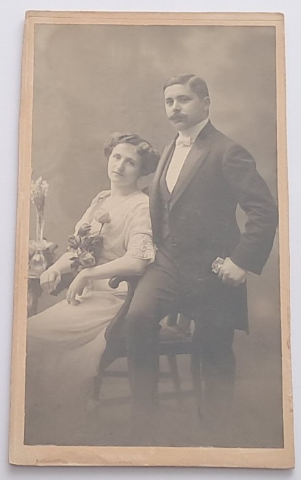 Fotografie de epoca, cuplu