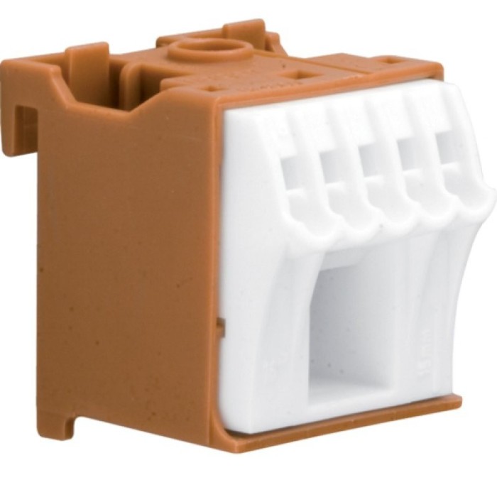 Borniera faza 6 borne QuickConnect Hager KN06P
