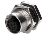 Conector M12 soclu PIN 8 mamă A-DeviceNet CANopen 30V