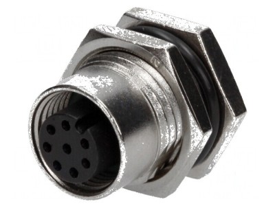 Conector M12 soclu PIN 8 mamă A-DeviceNet CANopen 30V foto