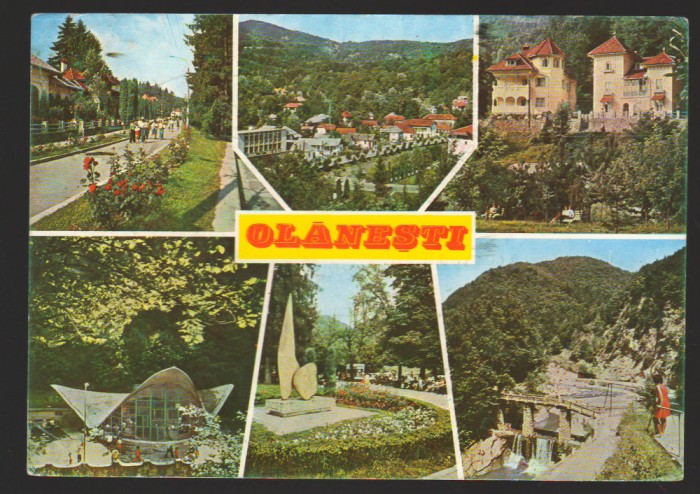 CPIB 18776 CARTE POSTALA -OLANESTI. MOZAIC