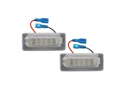 Set 2 buc lampa numar MERCEDES SPRINTER 208-414, 01.1995-2002; SPRINTER/CLASSIC 208-416, 01.2003-, VW LT II 05.1996-12.2005, partea stanga=dreapta, L foto