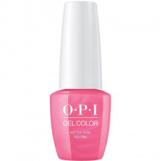 Lac de unghii semipermanent OPI Gel Color Hotter Than You Pink, 7.5ml foto