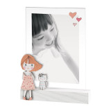 Cumpara ieftin Rama foto - Photo Frame 13x18 cm Little Girl, white | Mascagni Casa