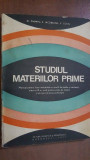 Studiul materiiilor prime- M. Ghimpu, E. Iacobeanu