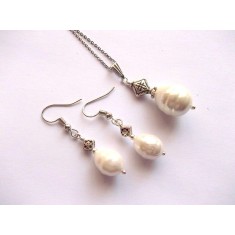 set cu perle de Mallorca 47561