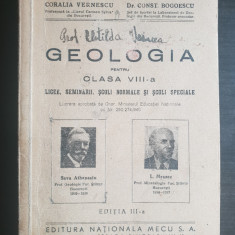 Geologia pentru clasa VIII-a - Emil Alexandru Sanielevici, Coralia Vernescu
