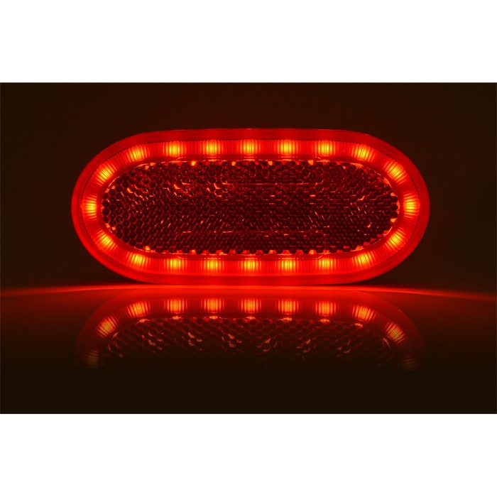 Lampa Gabarit Led 1387 W197, 12V-24V, Pozitie Rosu Was 139966 1387