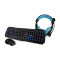 Tastatura ?i Mouse Gaming 3GO FTRCTR0135 COMBODRILEH Negru