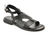 Sandale GRYXX negre, 1277G20, din piele naturala