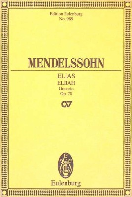 PARTITURA MUZICALA. ELIAS OP.70-FELIX MENDELSSOHN BARTHOLDY-278251 foto