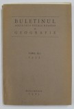 BULETINUL SOCIETATII REGALE ROMANE DE GEOGRAFIE , TOMUL XLI , 1922