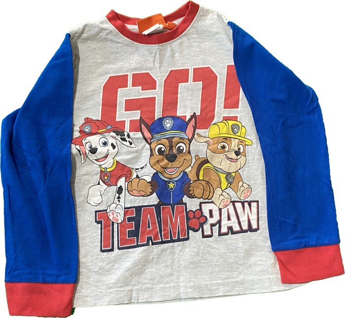 Bluza pijama , Patrula Catelusilor &ndash; Paw Patrols , varsta 5-6 ani