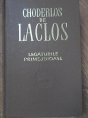 LEGATURILE PRIMEJDIOASE - CHODERLOS DE LACLOS foto