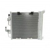 Radiator clima AC Opel Astra H, Zafira 370x370x16mm cod OEM 13129195, 1850099, 93178961, 1924005329