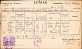 A795 Extras registru botezați, 1943, Ocna de Fier, Banat