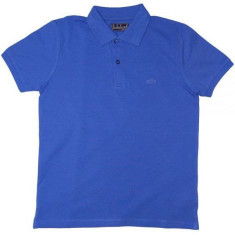 Tricou polo albastru cu maneca scurta (890), 12 ani / 152 cm