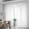 Set perdea tip tesatura in cu rejansa din bumbac tip fagure, Havana, Madison, 450x205 cm, Alb, 2 buc