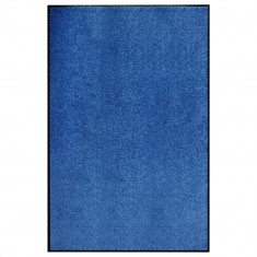 vidaXL Covoraș de ușă lavabil, albastru, 120 x 180 cm