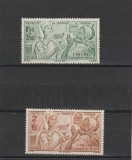 Inini , Colonii franceze 1942 - Omnibuse , Ajutorul pentru copii , serie 2 valori, dantelate , MNH , Mi.54-55, Militar, Nestampilat