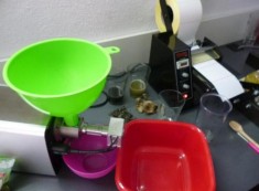 Presa ulei laborator