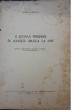 1947, Radu I. Perianu, O scoala primara in judetul Braila la 1795, istorie