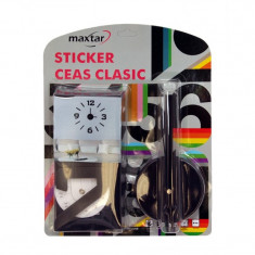 Sticker ceas clasic Maxtar, 50 x 50 cm foto