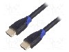 Cablu HDMI - HDMI, din ambele par&amp;#355;i, HDMI mufa, 7.5m, {{Culoare izola&amp;#355;ie}}, LOGILINK - CH0065