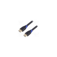Cablu HDMI - HDMI, din ambele par&#355;i, HDMI mufa, 7.5m, {{Culoare izola&#355;ie}}, LOGILINK - CH0065