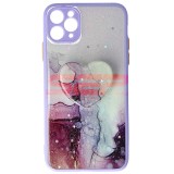 Husa iPhone 11 Pro Max Marmura Design 04, TPU, Protectie Camera