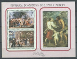 Sao Tome e Principe 1983 Paintings, Rubens, Easter, perf. sheet, MNH S.024, Nestampilat