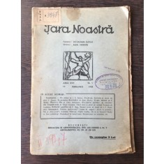 Tara Noastra - Nr. 1 Anul XVII 19 Feburarie 1938