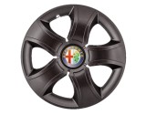 Cumpara ieftin Set 4 capace roti Bis Negru R16 pentru gama auto Alfa Romeo, Autohelix MSA